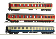 Roco 74051 - H0 3-tlg. Eilzug-Set Personenzug E712 der ÖBB; Ep. IV; Set 1
